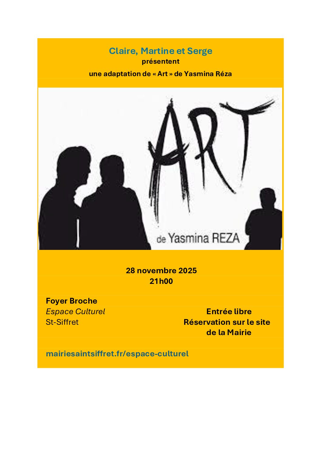 « Art » de Yasmina Réza