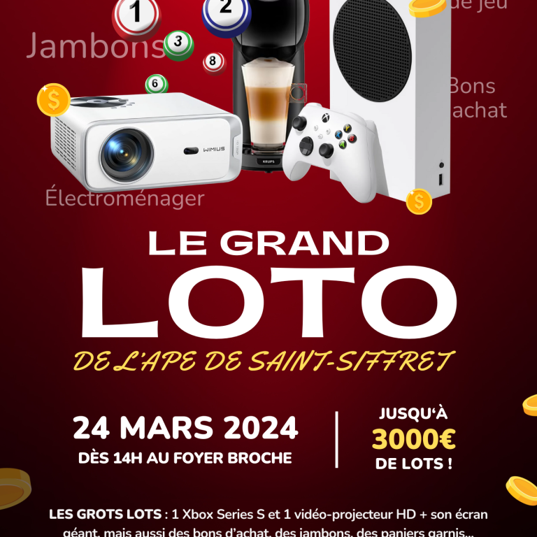 Affiche loto APE