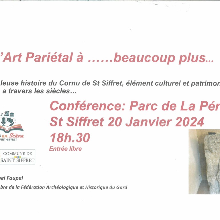 Conférence Cornu de St-Siffret